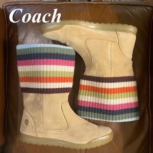 Coach tatum Boots Size 9 like NEW condition